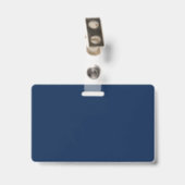 Bewerkbare Kleur School Klas Reünie Naam Badge (Achterkant met clip)