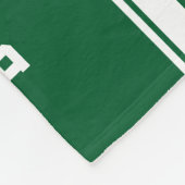 Bewerkbare kleur Sportieve beste opa ooit foto Fleece Deken (Hoek)