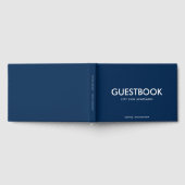 Bewerkbare Kleur Stijlvol Sans Serif Modern Gastenboek (Volledig)