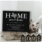 Bewerkbare kleur TEXAS-bewegende aankondiging