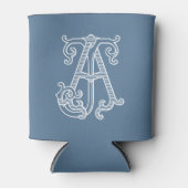 BEWERKBARE KLEUREN AJ Monogram JA Monogram Gezelli Blikjeskoeler (Voorkant)