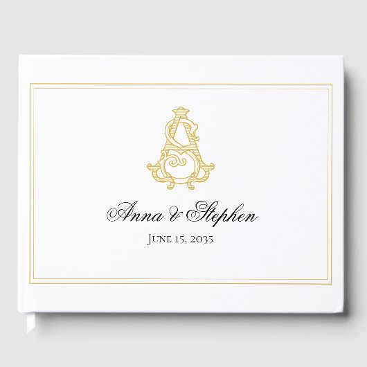 BEWERKBARE KLEUREN ALS Monogram SA Monogram Boek (Voorkant)