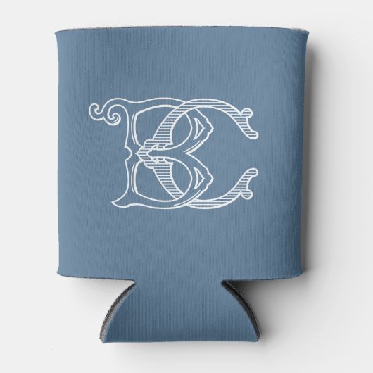 BEWERKBARE KLEUREN BC Monogram CA Monogram Gezelli Blikjeskoeler (Voorkant)