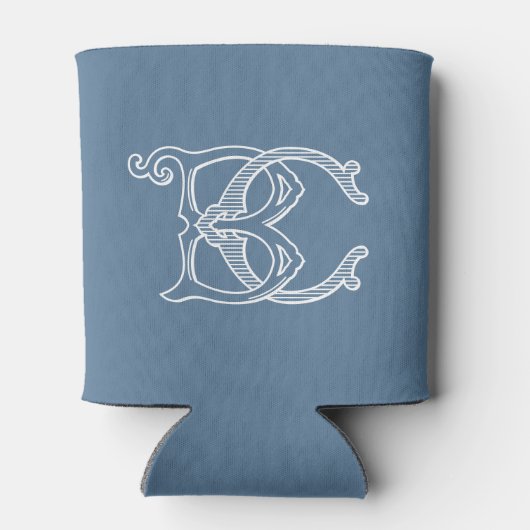 BEWERKBARE KLEUREN BC Monogram CA Monogram Gezelli Blikjeskoeler (Achterkant)