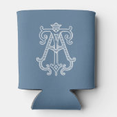 BEWERKBARE KLEUREN BIJ Monogram TA Monogram Gezell Blikjeskoeler (Achterkant)