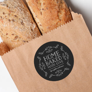 Bewerkbare kleuren brengen thuis vlekken met liefd ronde sticker