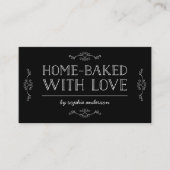 Bewerkbare kleuren brengen thuis vlekken met liefd visitekaartje (Voorkant)