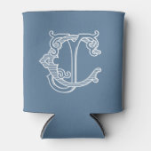 BEWERKBARE KLEUREN CJ Monogram JC Monogram Gezelli Blikjeskoeler (Voorkant)