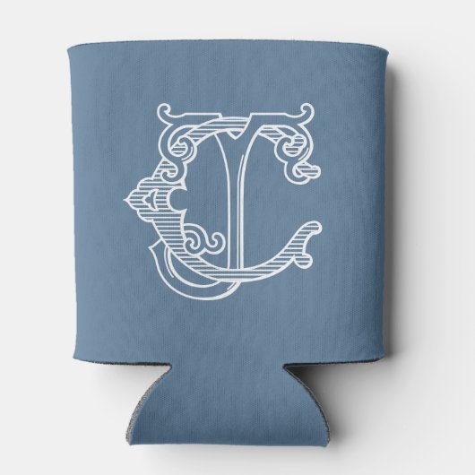 BEWERKBARE KLEUREN CJ Monogram JC Monogram Gezelli Blikjeskoeler (Achterkant)