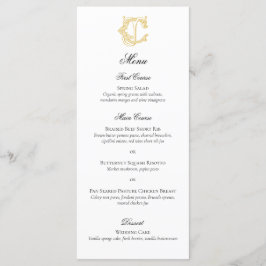 BEWERKBARE KLEUREN CJ Monogram JC Monogram Menu