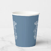 BEWERKBARE KLEUREN CM Monogram MC Monogram Cups Papieren Bekers (Rechts)