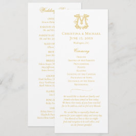 BEWERKBARE KLEUREN CM Monogram MC Monogram Program Programmakaart