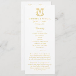 BEWERKBARE KLEUREN CM Monogram MC Monogram Program Programmakaart