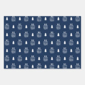 Bewerkbare kleuren die tot kerstdag niet kunnen wo inpakpapier vel (Voorkant 3)