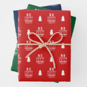 Bewerkbare kleuren die tot kerstdag niet kunnen wo inpakpapier vel (In situ)