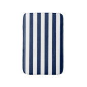 Bewerkbare kleuren en witte strepen badmat (Voorkant Verticaal)