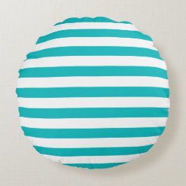 Bewerkbare kleuren en witte strepen rond kussen