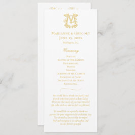 BEWERKBARE KLEUREN GM Monogram MG Monogram Program Programmakaart