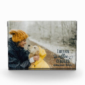 Bewerkbare Kleuren Koffie, Knuffels, en Kuivenlief Fotoblokken (Voorkant)