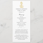 BEWERKBARE KLEUREN LS Monogram SL Monogram Program Programmakaart (Voorkant)