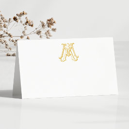BEWERKBARE KLEUREN MA Monogram AM Monogram Plaatsk Plaatskaartje