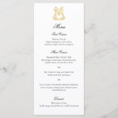BEWERKBARE KLEUREN MB Monogram BM Monogram Menu (Voorkant)
