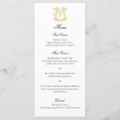 BEWERKBARE KLEUREN MC Monogram CM Monogram Menu (Voorkant)