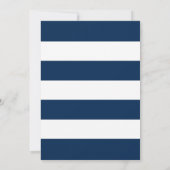 Bewerkbare kleuren met witte strepen Naam toevoege Notitiekaartje (Achterkant)