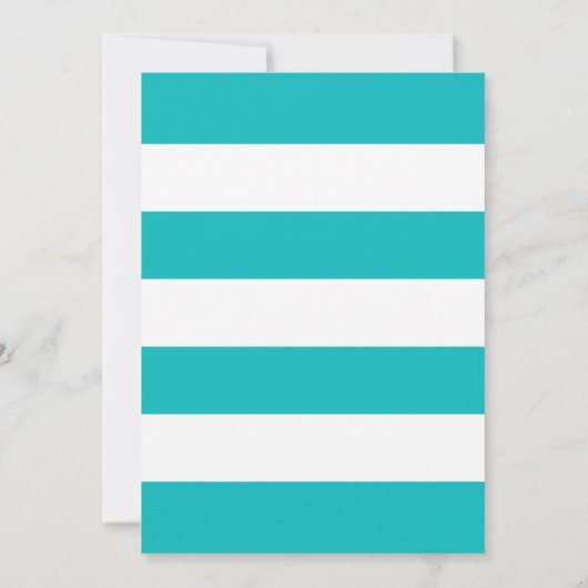 Bewerkbare kleuren met witte strepen Naam toevoege Notitiekaartje (Achterkant)