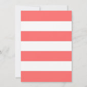 Bewerkbare kleuren met witte strepen Naam toevoege Notitiekaartje (Achterkant)