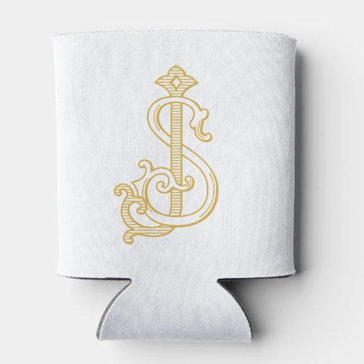 BEWERKBARE KLEUREN SJ Monogram JS Monogram Gezelli Blikjeskoeler (Achterkant)