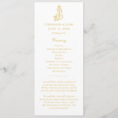 BEWERKBARE KLEUREN SJ Monogram JS Monogram Program Programmakaart (Voorkant)