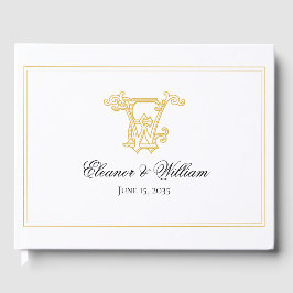 BEWERKBARE KLEUREN WE Monogram EW Monogram Gastboe Gastenboek