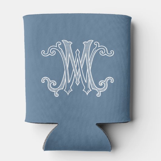 BEWERKBARE KLEUREN WM Monogram MW Monogram Gezelli Blikjeskoeler (Achterkant)