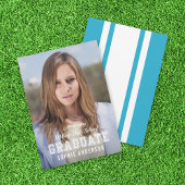 Bewerkbare kleurenvariëteit Foto Afstuderen aankon Kaart