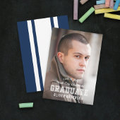 Bewerkbare kleurenvariëteit Foto Afstuderen aankon Kaart