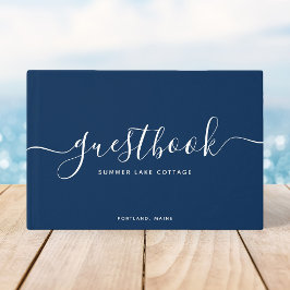 Bewerkbare kleurkalligrafie Vack Home of Huur Gastenboek