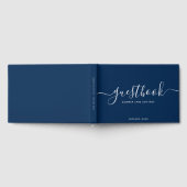 Bewerkbare kleurkalligrafie Vack Home of Huur Gastenboek (Volledig)