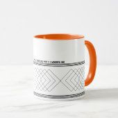 Bewerkbare kleurnaam Schrijf Vakantie Geschenken Z Mok (Voorkant rechts)