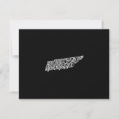 Bewerkbare kleurTENNESSEE Bewegende aankondiging (Achterkant)