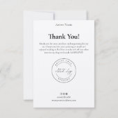 Bewerkbare Kraft Painting Art Care Kaart Invoegen (Achterkant)