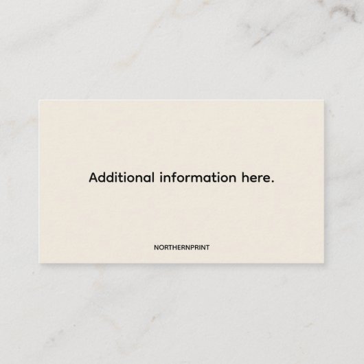 Bewerkbare Lead Sommelier Wijnproeverij Visitekaartje (Achterkant)