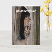 Bewerkbare leeftijdstrande kaart (Gele Bloem)