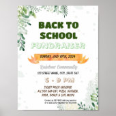 Bewerkbare Luncheon Flyer van de Groene Waardering Poster (Voorkant)