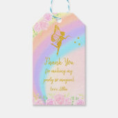 Bewerkbare Magical Garden Party-voorkeurslabels Cadeaulabel (Voorkant)