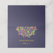 Bewerkbare Mandala Plaatskaartje (Buitenkant ongevouwen)