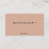 Bewerkbare Meubels Restauratie en Reparaties Bedri Visitekaartje (Achterkant)