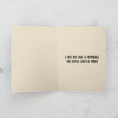 Bewerkbare Mexicaanse Hoed Cinco de Mayo Kaart (Binnen)