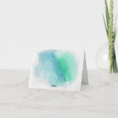 Bewerkbare moderne minimalistische zakelijke aanko bedankkaart (Achterkant)