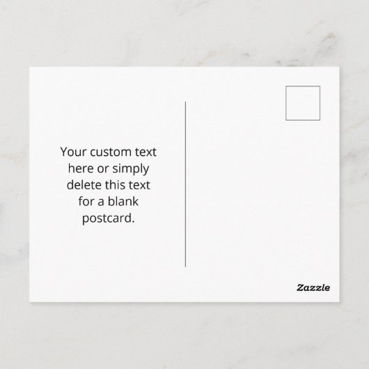 Bewerkbare moderne QR-code | Zwart wit of elke kle Briefkaart (Achterkant)